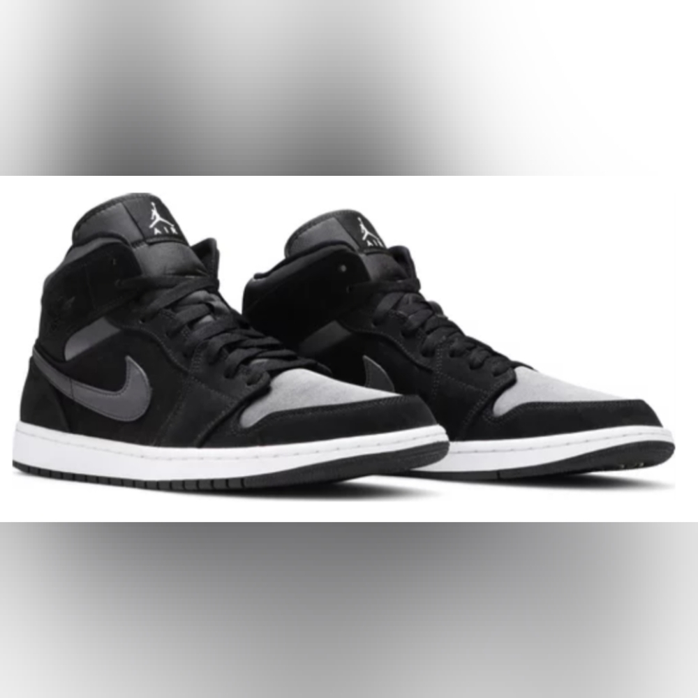 Nike Air Jordan Retro 1 Mid SE Men’s Size 11.5 Anthracite Gray Shoes 852542-012
